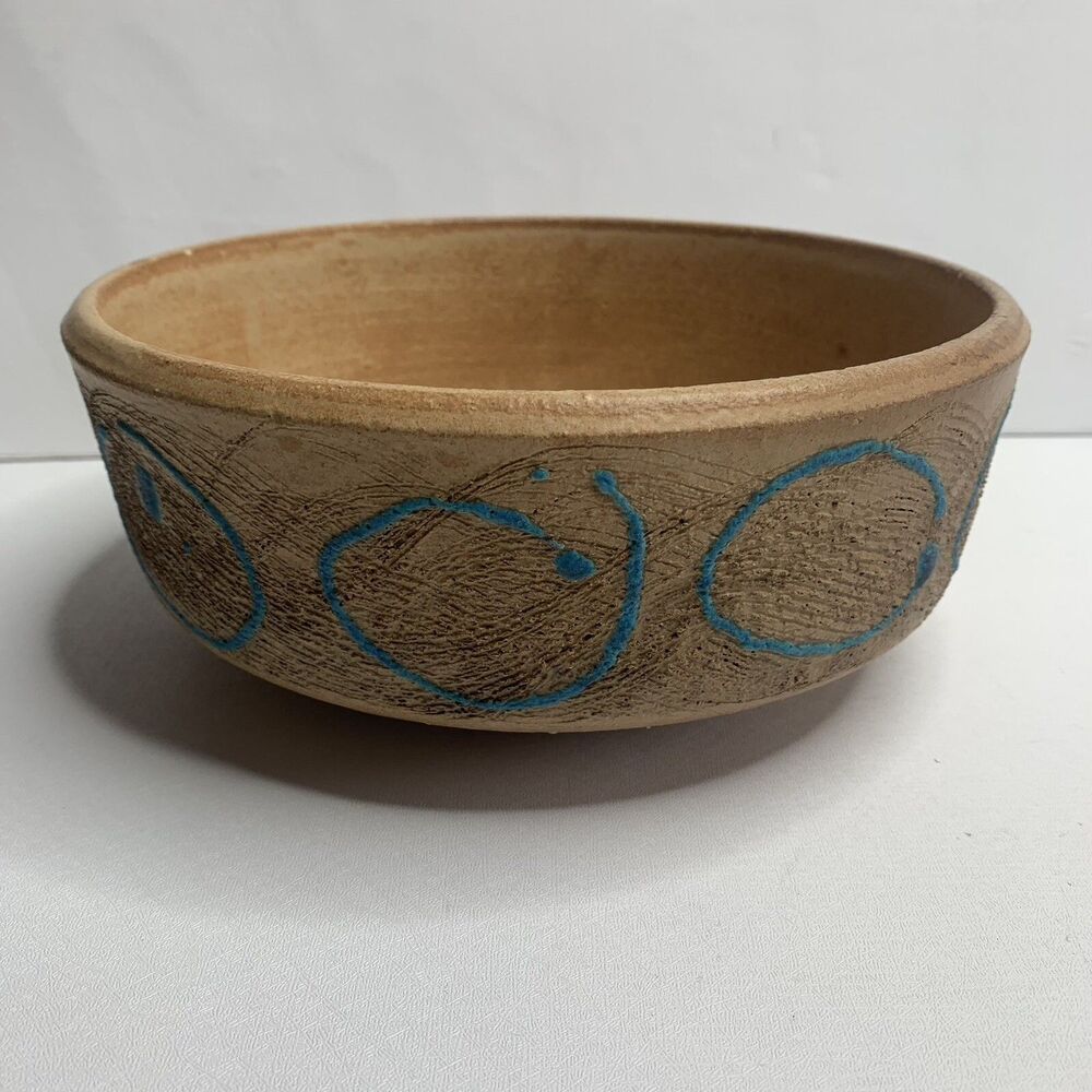 Midcentury 1967 Hal Fromhold Studio Art Pottery Bowl 8”